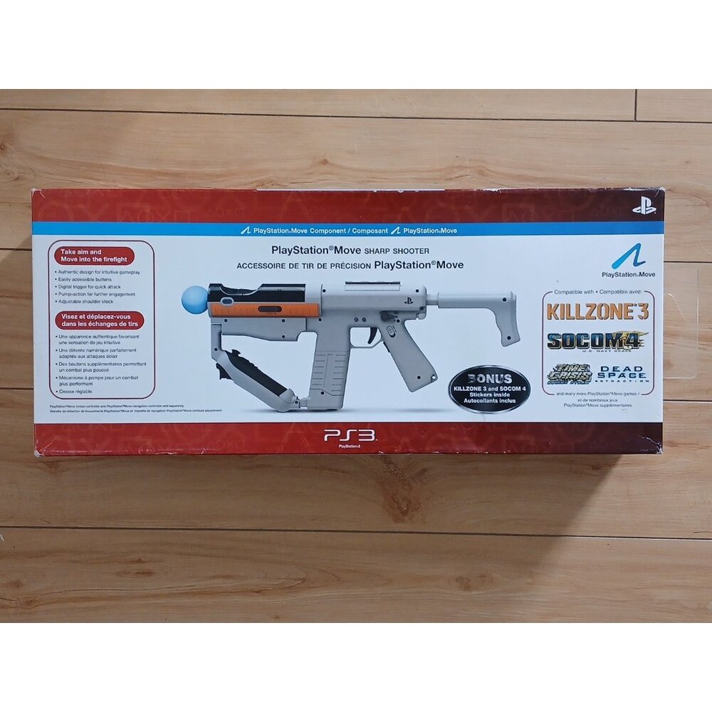 Sony PlayStation Move Sharp Shooter (Sony Playstation 3, PS3) - SEALED